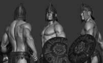 角斗士模型使用教程源文件zbrush max